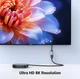 Переходник UGREEN HD165 HDMI Male to HDMI Female 2.1 8K@60Hz 15cm Gray (15518) - изображение 7