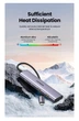 USB-хаб UGREEN CM473 USB-C to 2xUSB 3.0 + 2xUSB-C 5Gpbs Space Grey (15395) - изображение 11
