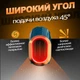 Керамический обогреватель настольный A-Plus 1200W РТС тепловентилятор, 2 режима, защита от перегрева Синий - изображение 2