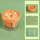 Формы для мороженого A-Plus ICE CREAM MOLD 8 шт Мороженица с отсеком для воды Оранжевый - изображение 9