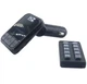 Автомобільний FM трансмітер Bluetooth HZ H6-12-24V модулятор із microSD, USB, Hands Free + Пульт Чорний - зображення 6
