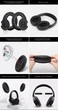 Амбушури для навушників New Bee NB-BE1 Black для BOSE QC35 QC25 QC15 AE2i - зображення 2