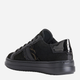 Sneakersy damskie zamszowe Geox D16FED022FP-C0976 38 Czarne (8050036226921) - obraz 3