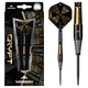 Дротики для дартсу Crypt Black & Gold PVD M2 90% Steel - 3-шт - зображення 1