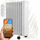 Экономный масляный обогреватель 11 ребер с WIFI Maltec 2500W, напольный обогреватель радиатор для дома с пультом, ЭКО-обогреватель - изображение 1