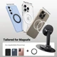 Магнитная подставка UGREEN LP862 для телефона Magsafe для iPhone 16 15 14 13 Pro Max Xiaomi Samsung Huawei Вращение на 360° Держатель для телефона алюминиевый Black (45376) - изображение 5