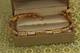 Браслет Xuping Jewelry Сиртаки с греческим узором 17 см 4 мм золотистый - изображение 1