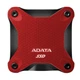 Твердотельный накопитель SSD ADATA SD620 512GB USB 3.2 520/460Mb/s Red (SD620-512GCRD) - изображение 1