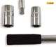 Вороток S&R 1/2" Г-подібний 385-505 мм телескопічний 2 головки двосторонні 17 /19 мм і 21 /23 мм (465462504) - зображення 4
