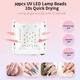 Лампа для маникюра на аккумуляторе SUN S10 портативная Cordless 66 ВТ UV/LED белая - изображение 7