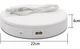 Поворотный стол Puluz DCA2153W 22см White [88754] - изображение 2