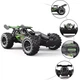 Машинка на радіокеруванні HOTDEER Off-Roader Black/Green [97474] - зображення 6