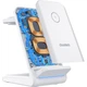 Беспроводное зарядное устройство Choetech T608-F 3 в 1 Wireless Charger White [101509] - изображение 3