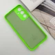 Чохол Silicone Cover Lakshmi Full Camera (A) для Samsung Galaxy M34 5G Салатовий / Neon green - зображення 3