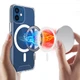 Чохол TPU Space Case with MagSafe для Apple iPhone 11 (6.1") Прозорий - зображення 4