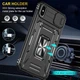 Ударостійкий чохол Camshield Army Ring для Apple iPhone XS Max (6.5") Чорний / Black - изображение 2