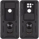 Ударостійкий чохол Camshield Serge Ring для Xiaomi Redmi Note 9/Redmi 10X Чорний (ITS-00000047749_1) - изображение 1