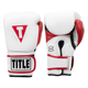Снарядные перчатки Title Boxing Gel World V2T Bag Gloves White Red Black (GTWBGV2T-WHRDBK-M) - изображение 1