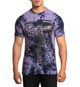 Футболка Affliction Brighton Bombers Tee Dusk Purple Plumeria Crystal (A25328-S) - изображение 1