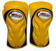 Боксерские перчатки Twins Velcro Extra Design BGVL6 Black Yellow (BGVL6-BKYE-16oz) - изображение 2