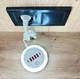 Мережевий Зарядний пристрій K-04 PD 50W MAX 4 USB 18W + 2 Type-C + Кругова LED Підсвітка Ночник світильник Сенсорна кнопка Зарядка для телефону Samsung, iPhone, Xiaomi, Redmi, Huawei, Realme - зображення 6