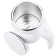 Автоматическая чашка мешалка A-Plus Mixing Cup 380мл термокружка с перемешиванием Белый/Серый - изображение 2