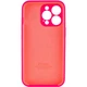 Чехол Fiji Silicone Case Full Camera для Apple iPhone 15 Pro бампер накладка с защитой камеры Hot Pink - изображение 3