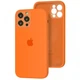 Чехол Fiji Silicone Case Full Camera для Apple iPhone 15 Pro бампер накладка с защитой камеры Apricot - изображение 1