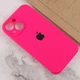 Чохол Fiji Silicone Case Full Camera для Apple iPhone 15 бампер накладка із захистом камери Hot Pink - зображення 5