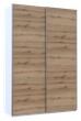 Шкаф-купе двухдверный Doros G-Caiser 160х60х240 см Белый/Дуб евок (DRS-011022) - изображение 1