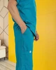 Мужской медицинский костюм Титан хлопок темно зеленый короткий рукав размер 64 (920648) - изображение 6