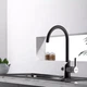 Смеситель для кухни с подключением к фильтру GAPPO G4303-6, черный/хром - изображение 2