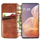 Чохол Deexe Rhombus Wallet для Motorola Moto G85 - Brown - зображення 2