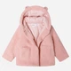Детская демисезонная куртка для девочки Minoti 21babyfur11 41021KID 74-80 см Розовая (5063025340464) - изображение 3