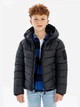 Детская демисезонная стеганая куртка для мальчика Minoti 19coat50 41103JNR 92-98 см Черная (5063025303544) - изображение 1
