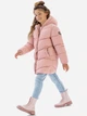 Детское зимнее стеганое пальто для девочки Minoti 20coat40 41168JNR 92-98 см Розовое (5063025307023) - изображение 2