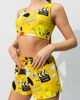 Пижама женская из кулира топ и шорты с принтом Looney Tunes Maybel S 721 (3148_1) - изображение 1