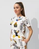 Пижама женская из кулира футболка и штаны с принтом Том и Джери Maybel S 722 (3158_1) - изображение 1