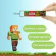 Магнитный конструктор для детей Остров с сакурой конструктор в стиле Minecraft 112 деталей из дерева - изображение 2