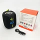 Портативная аккумуляторная колонка TG658 8W с RGB подсветкой Bluetooth колонка беспроводная. Цвет: черный - изображение 2