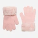 Набор детских демисезонных вязаных перчаток 2 пары для девочек Minoti 20glove4 41631TEN 146-164 см Разноцветный (5063025377446) - изображение 4