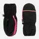 Детские зимние варежки для девочек Minoti 20ski2 41642TEN 128-146 см Черные (5063025384499) - изображение 1