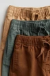 Набір шортів зелені коричневі та бежеві H&M 134см (400098622) - зображення 3