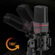 Настольный конденсаторный микрофон REDRAGON GM100 Seyfert игровой микрофон для записи с поп-фильтром - изображение 4