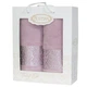 Набор из 2-х махровых полотенец Gulcan. Cotton Frower Ornament Powder-50х90+70х140 (2 предмета) - изображение 1