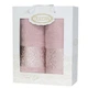 Набор из 2-х махровых полотенец Gulcan. Cotton Frower Ornament Pink-50х90+70х140 (2 предмета) - изображение 1