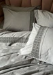 Постельное белье Saheser. Eco cotton Freya antrasit с пике-Евро - изображение 7