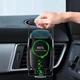 Держатель телефона в автомобиль с беспроводной зарядкой Baseus Milky Way Electric Bracket Wireless Charger 15W - изображение 7