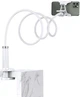 Держатель зажим для смартфона UGREEN LP113 настольный на гибкой стойке White (30488) - изображение 1