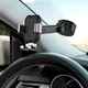 Автодержатель BASEUS для смартфона Tank Gravity Car Mount Holder with Suction Base Silver (SUYL-TK0S) - изображение 5